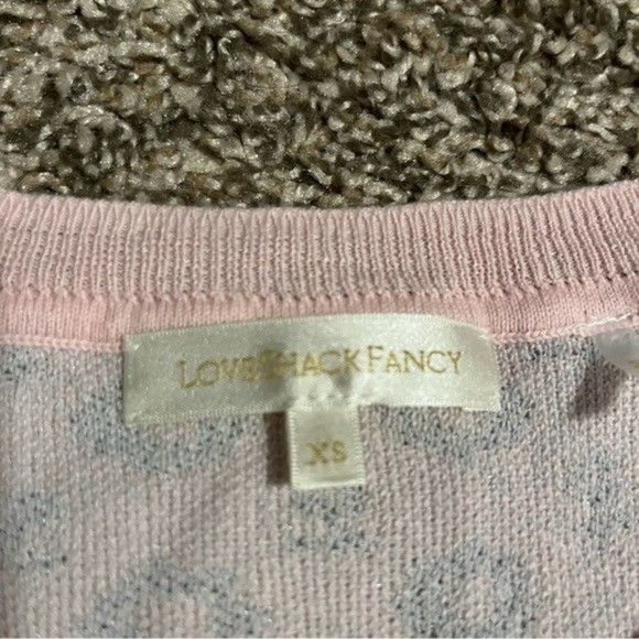 Pink and Blue Women's Cardigan - Picture 3 of 8